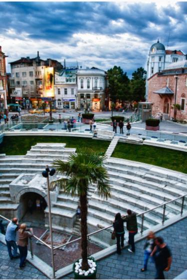 Студио Римски Стадион Plovdiv Eksteriør bilde